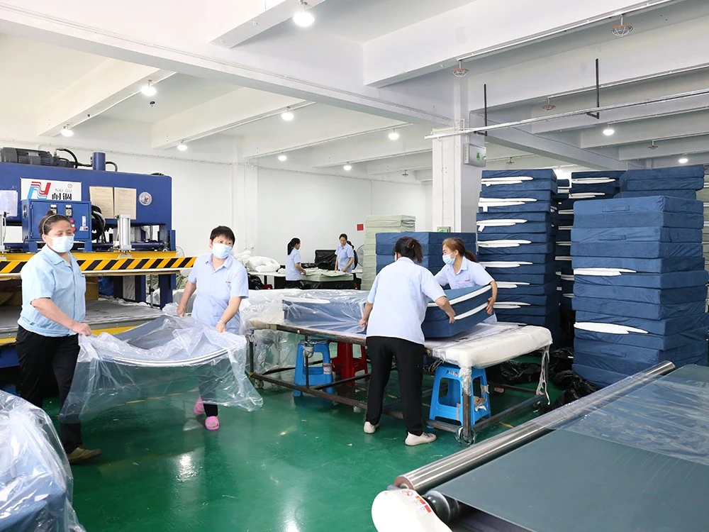 Sofa Compression and Packaging Workshop